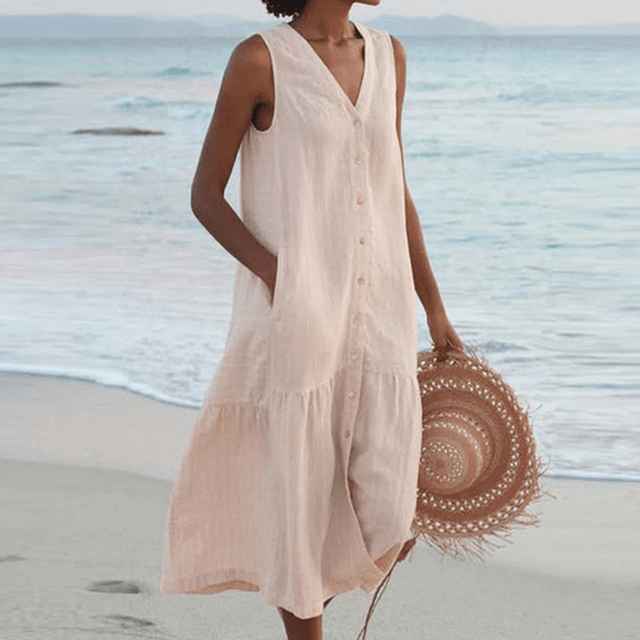 LYRA – ZOMER V-HALS JURK