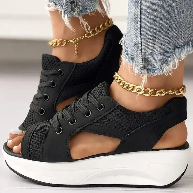 Orthopedische muffin-sandalen
