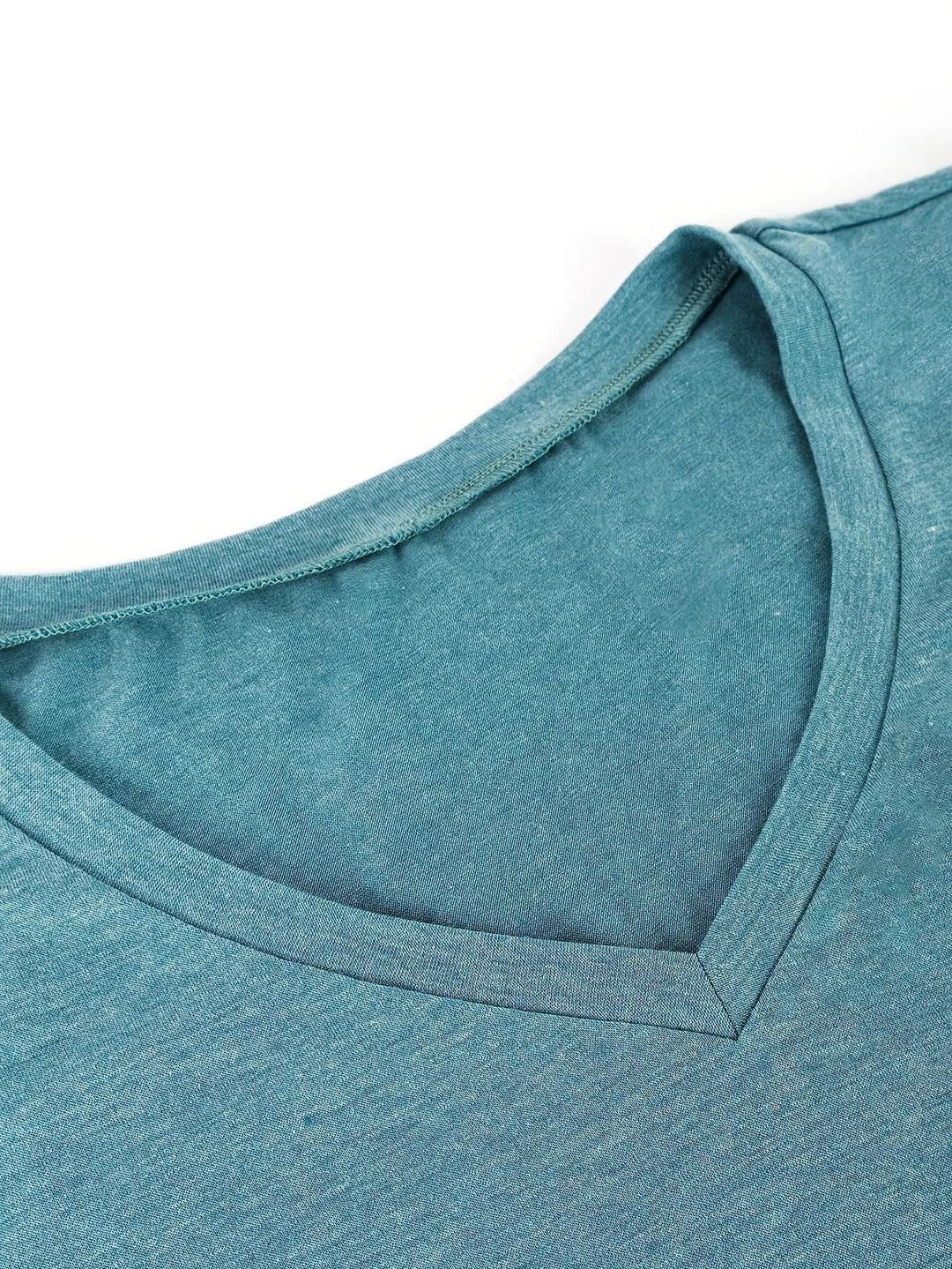 T-shirt Respirant En Coton À Manches En Pétales