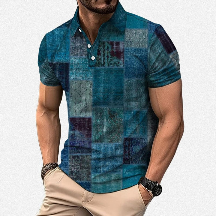Gasan - Polo de Manga Corta Multicolor