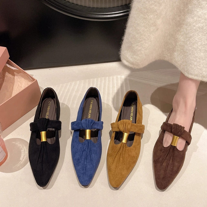 Ashford Knot Detail Flats