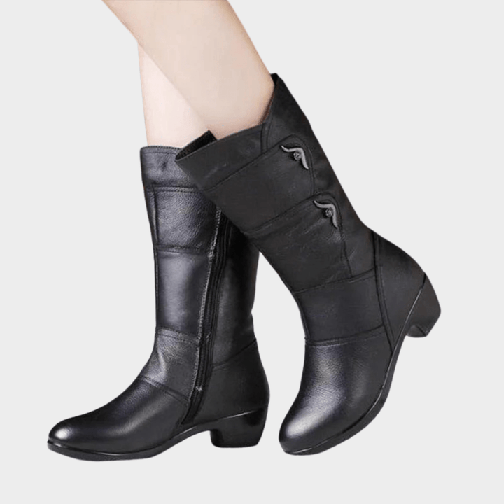 Rylee | Zip-Up Ankle Boots