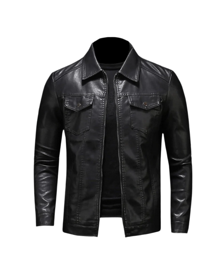 William Vintage Moto Leather Jacket
