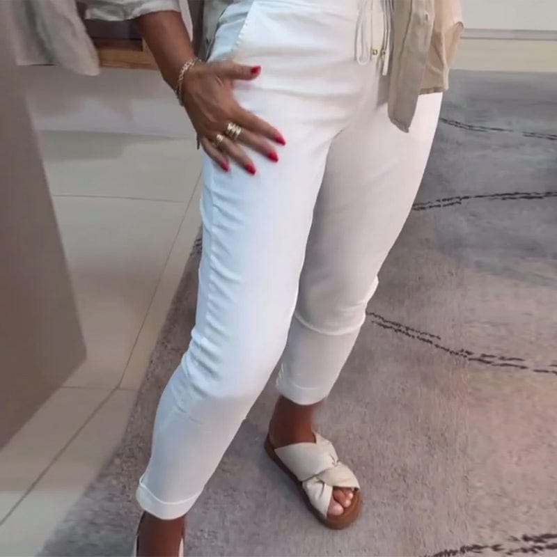 Pennbyxor Avslappnade Med Dragsko