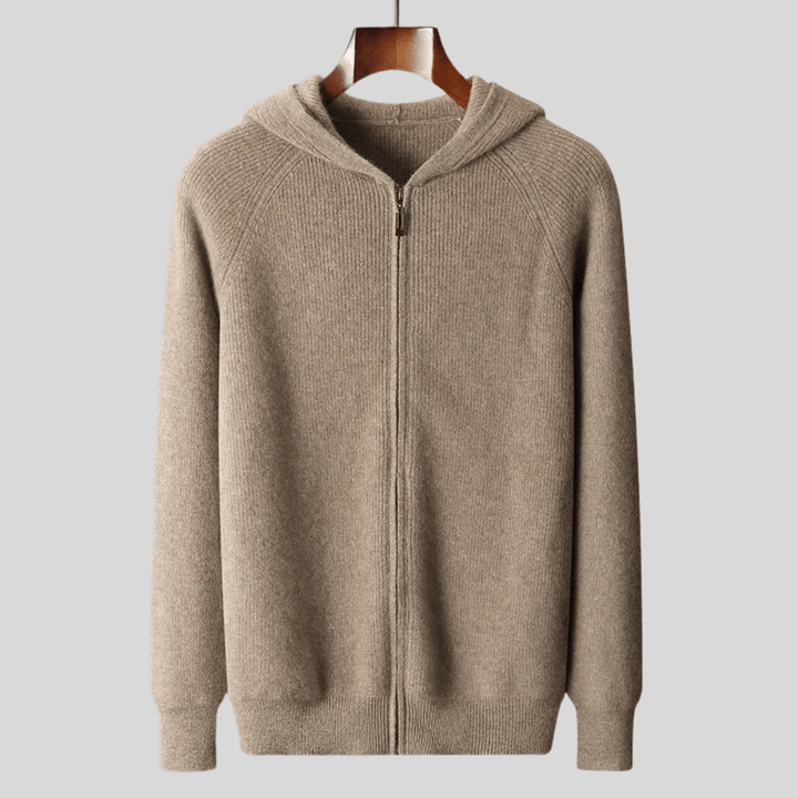 Arden Royal Merino-Wool Zip-Up