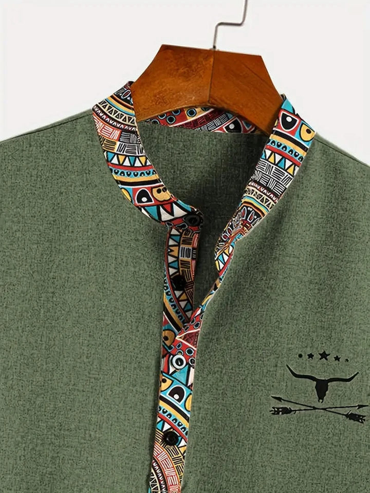 Lenoir™ | Chemise élégante à manches courtes