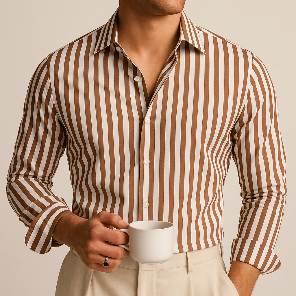 Brunello - Striped Dress Shirt