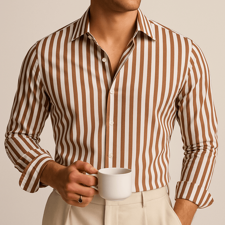 Brunello - Striped Dress Shirt