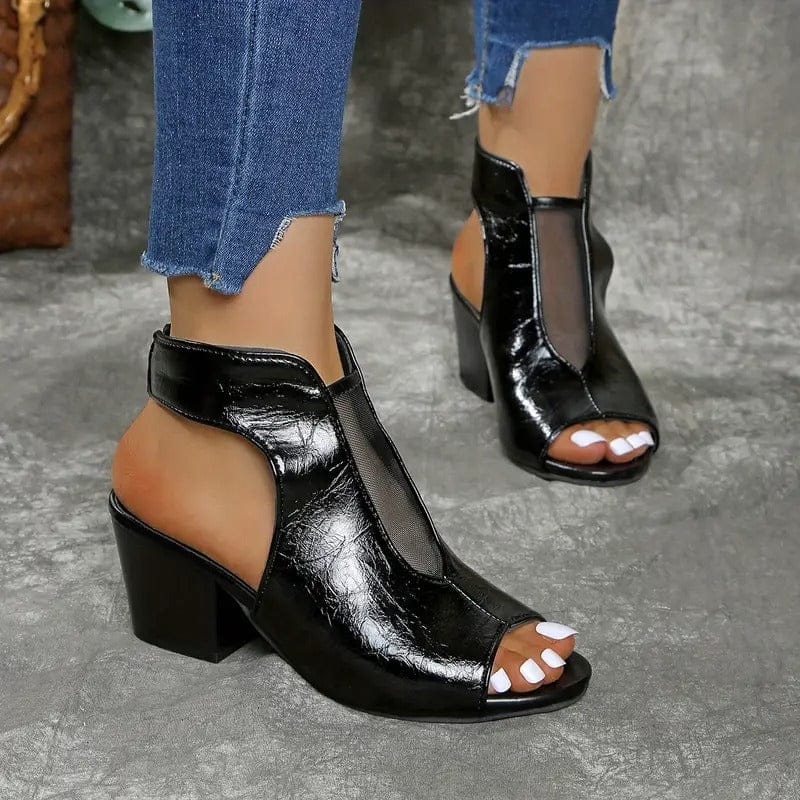 Damskie sandały rzymskie wsuwane