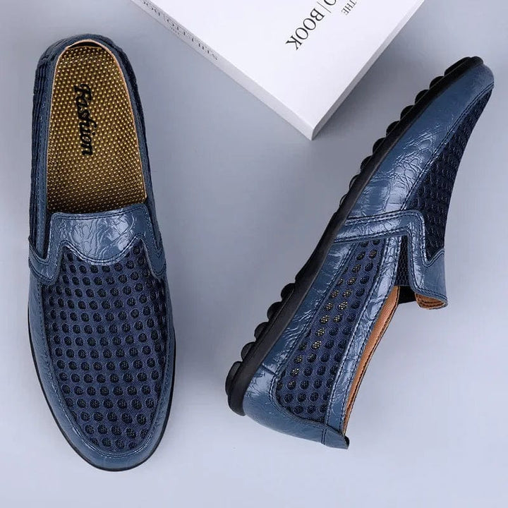Marco Modern Mesh Loafers with Comfort Insole