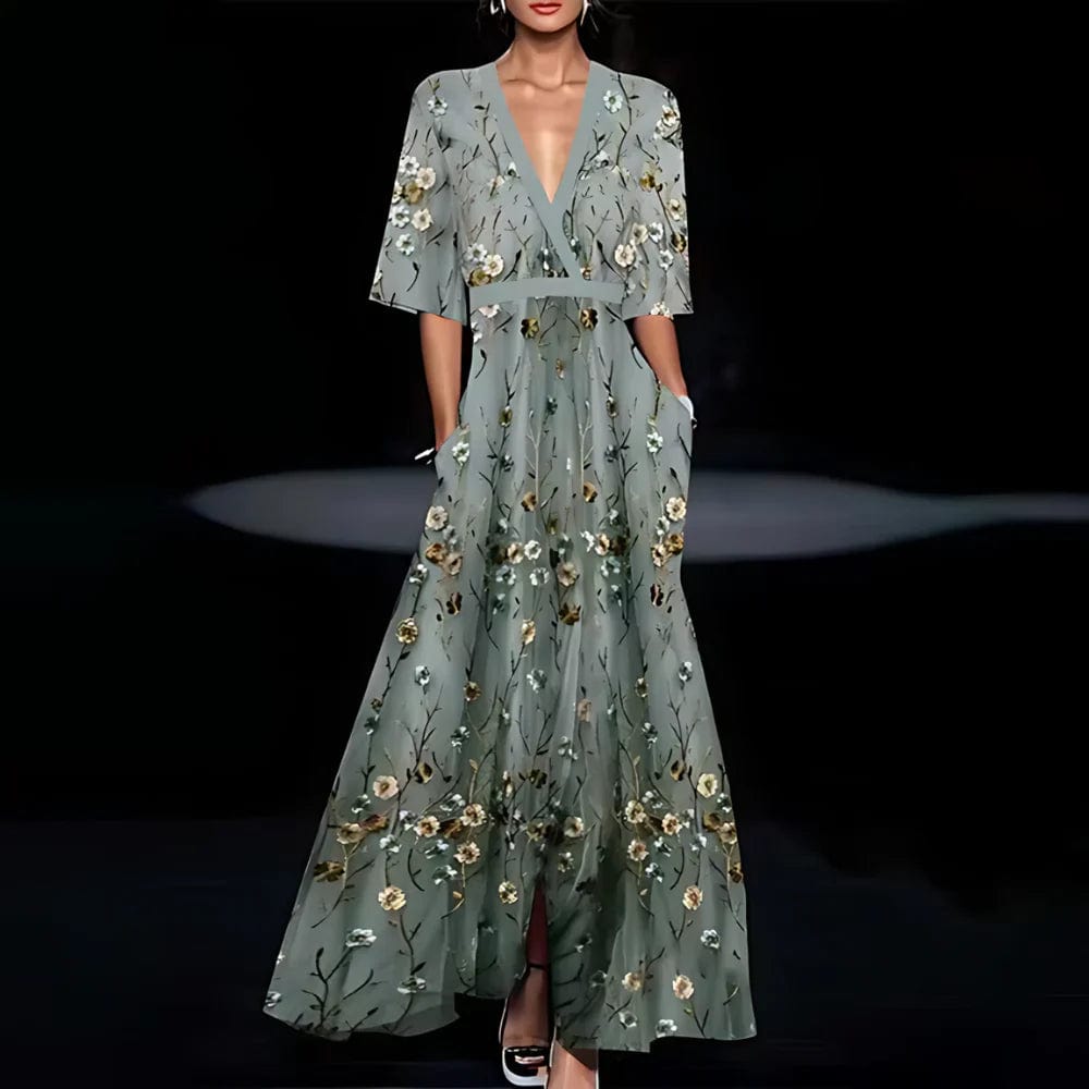 Quendolin | Kleid mit Blumenprint