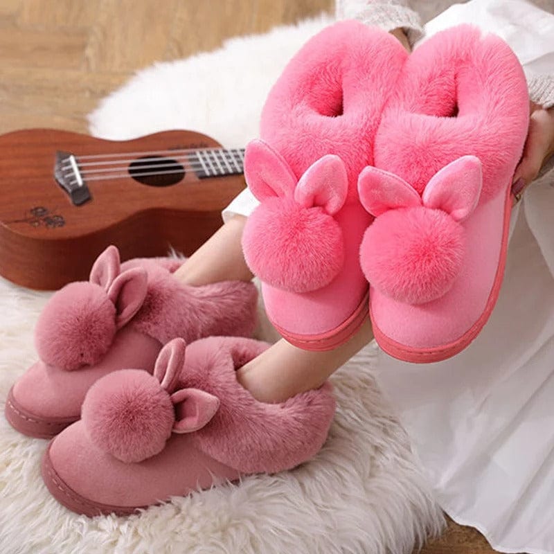 Vionna Cozy Bunny Slippers