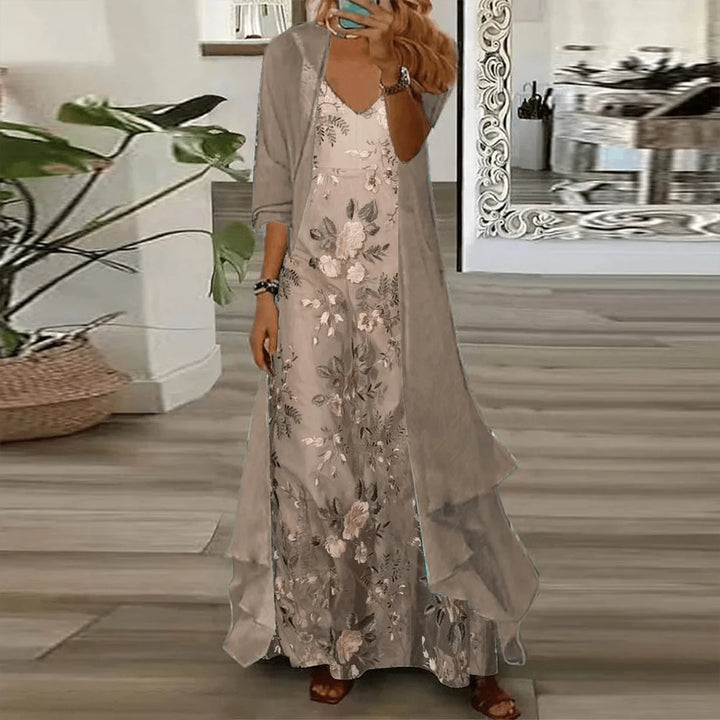 Mara | Maxi-Jurk met Jasje (2-delige set)