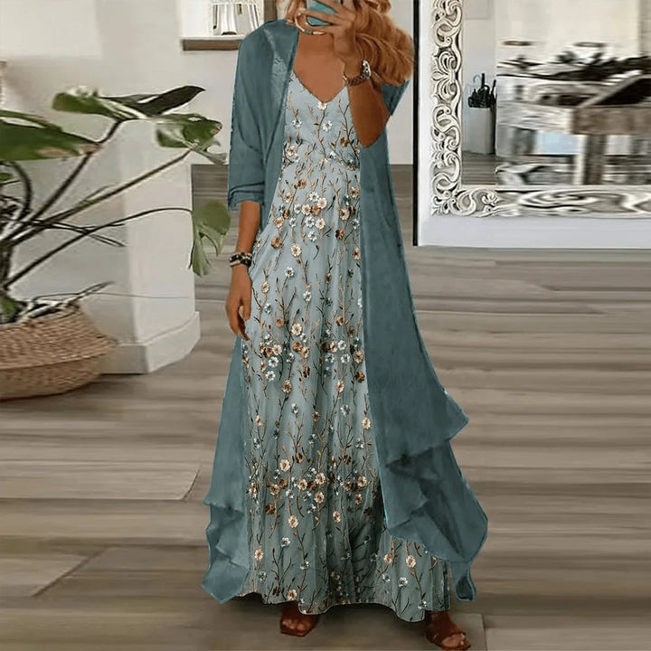 Mara | Maxi-Jurk met Jasje (2-delige set)