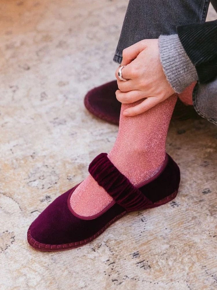 Vionna Velvet T-Straps