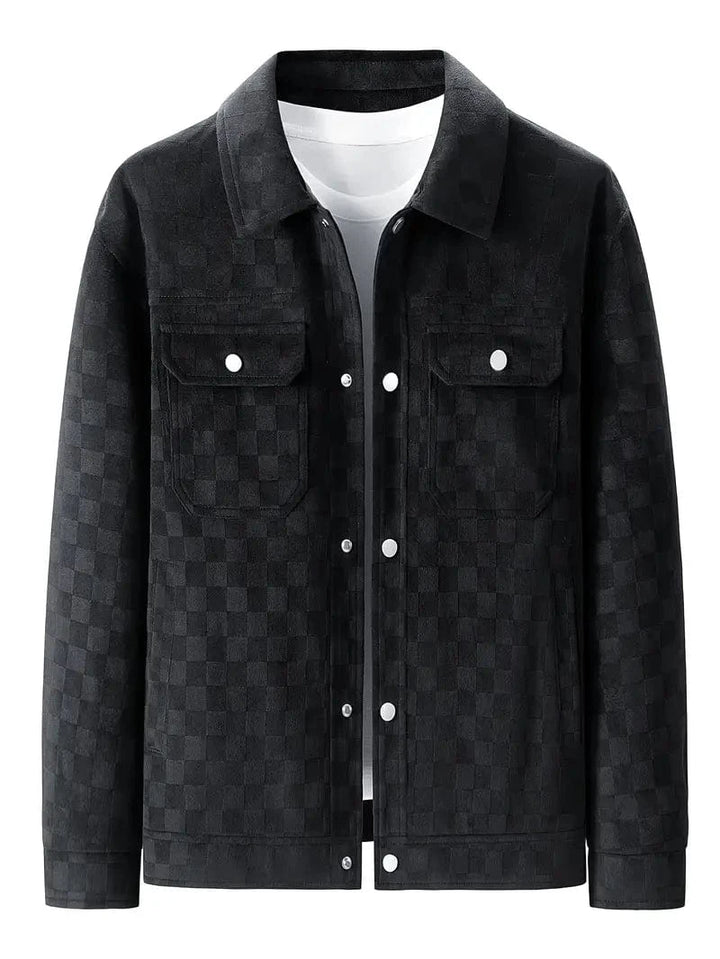 Maverick Checkerboard Shirt Jacket