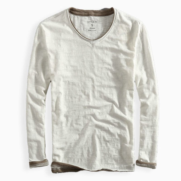 Tom Harding Riku Baumwoll Langarm-Shirt
