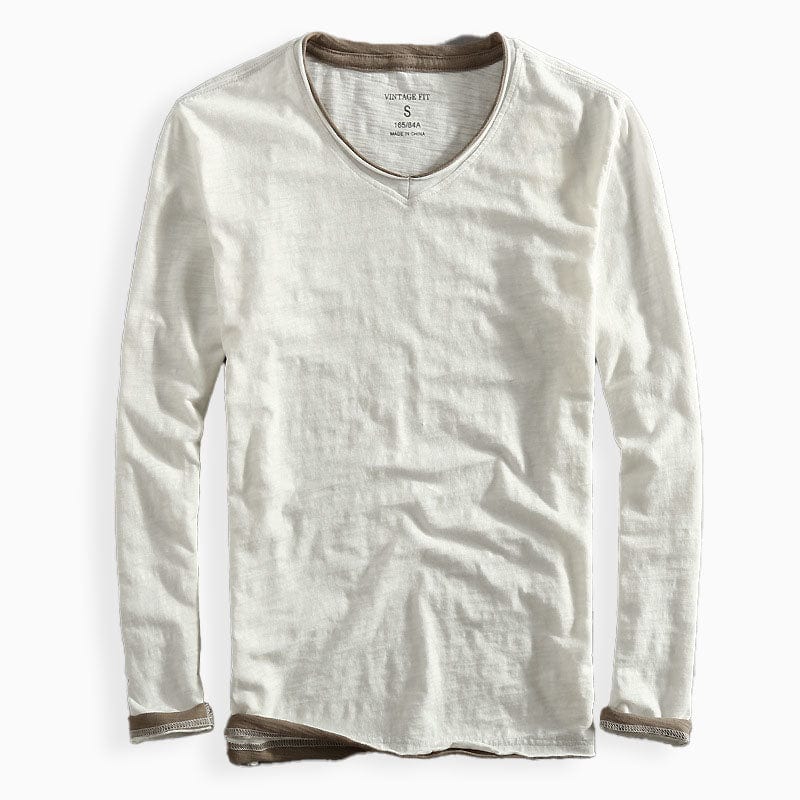Riku Long Sleeve Cotton Shirt