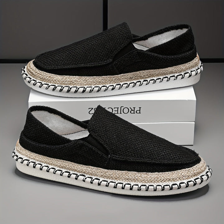 Coastal Weave Slip-On Shoes