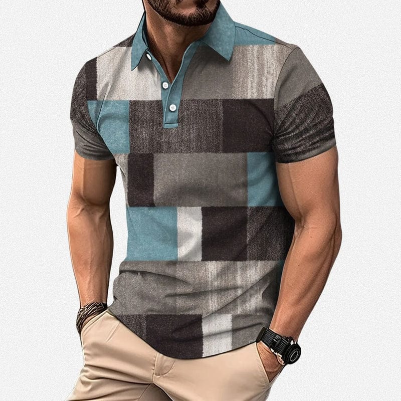 Gasan - Polo de Manga Corta Multicolor