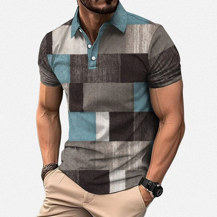 Gasan - Polo de Manga Corta Multicolor