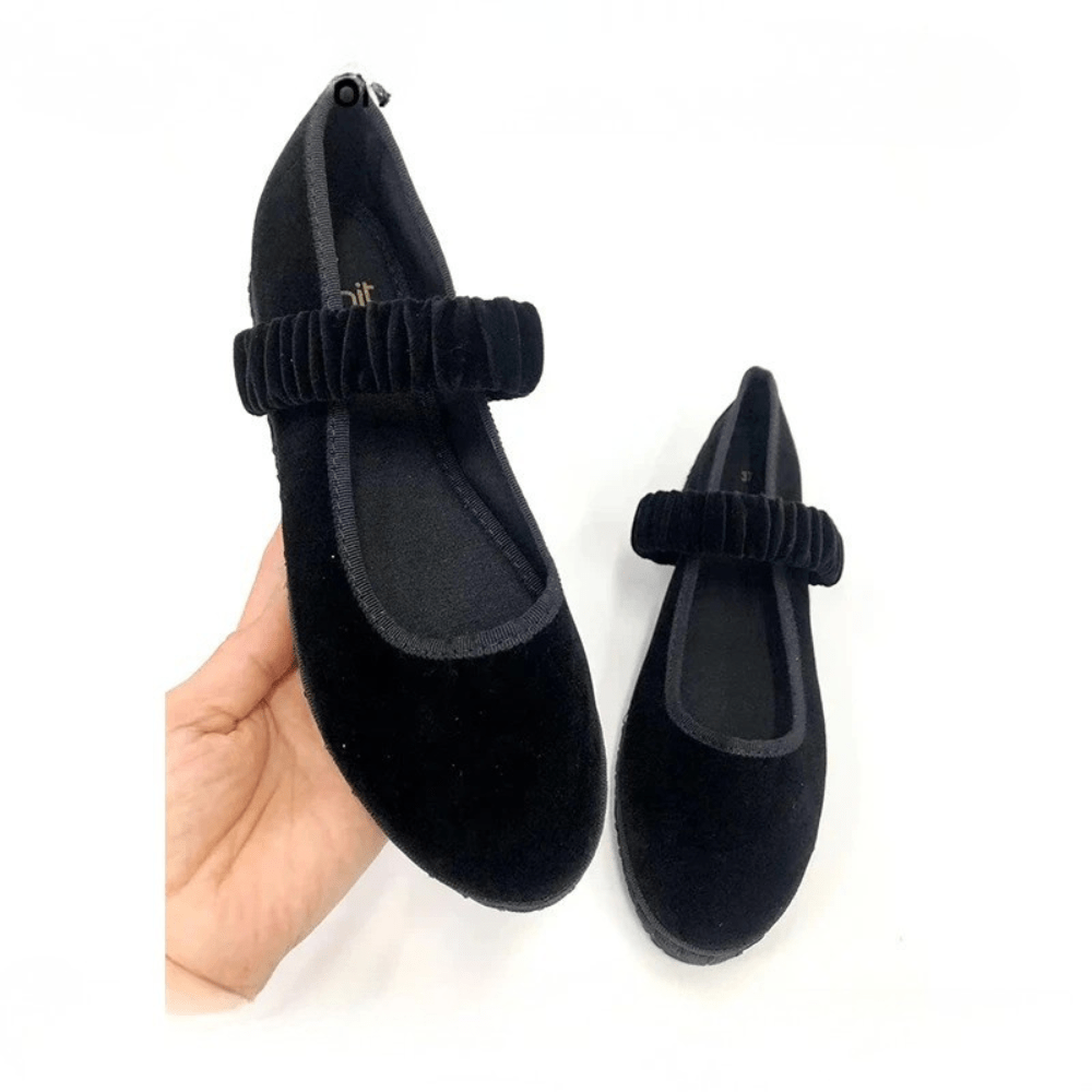 Vionna Velvet T-Straps