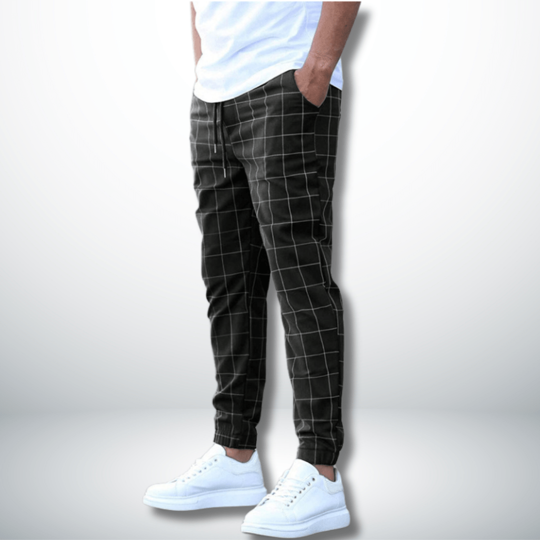 Leland™ | Pantalone comodo con design a quadri