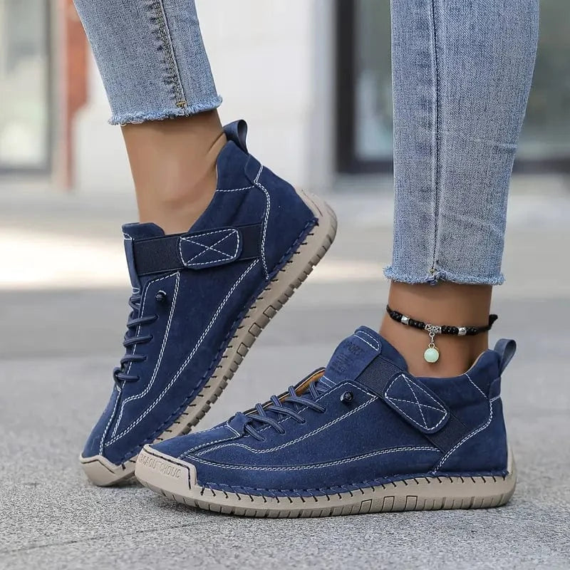 Ella UrbanStitch Leather Sneaker