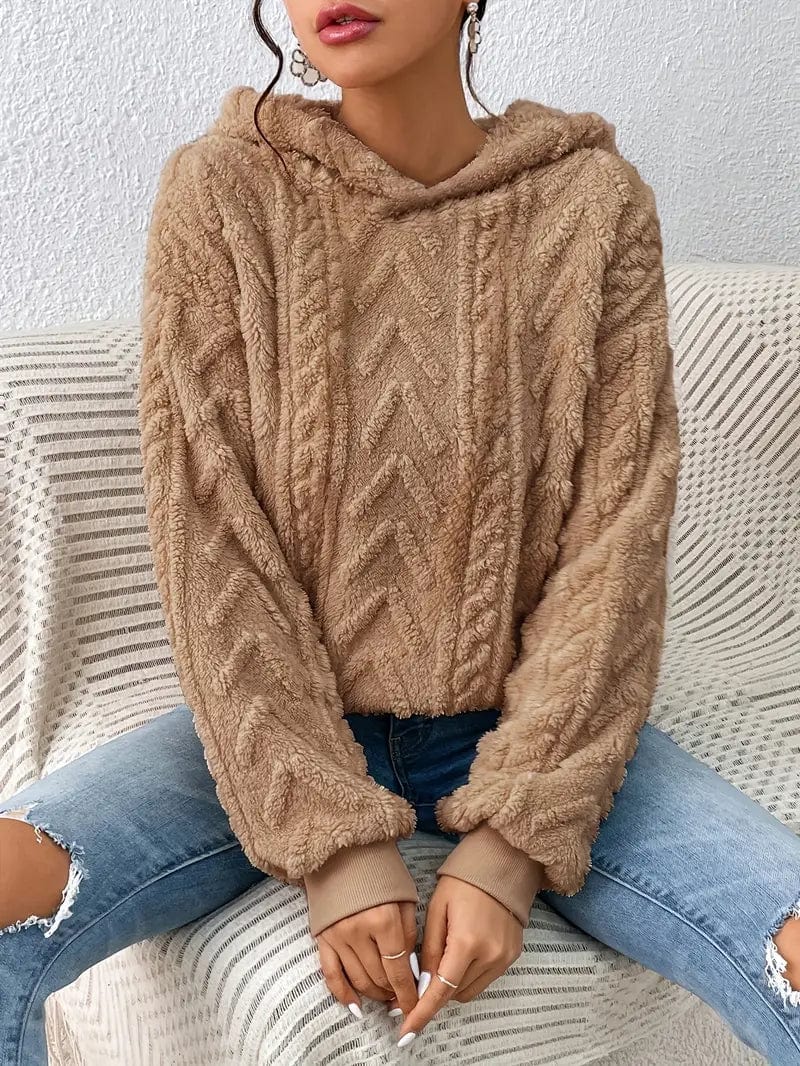 Elyse Plush Knit Pullover