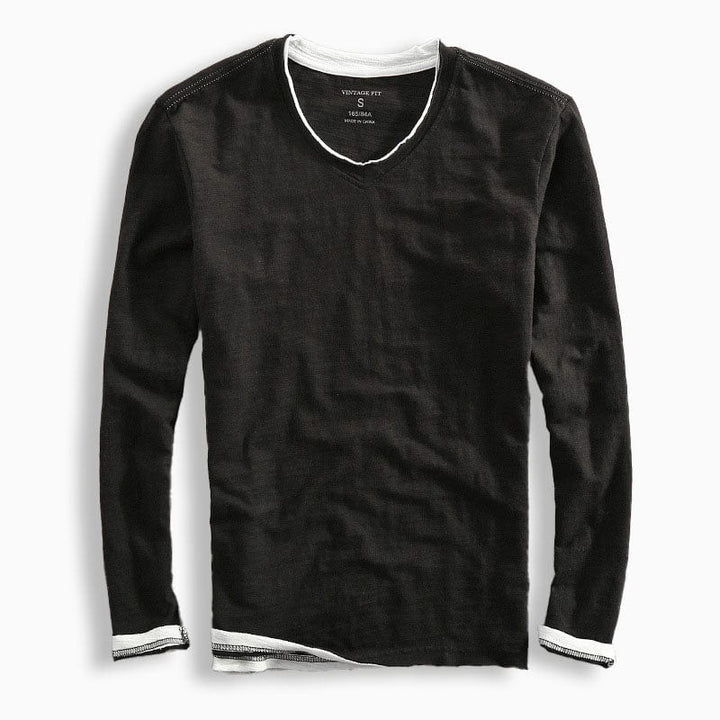 Riku Long Sleeve Cotton Shirt