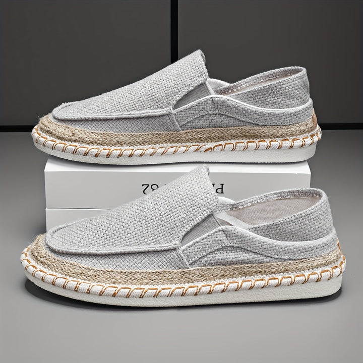 Coastal Weave Slip-On Shoes