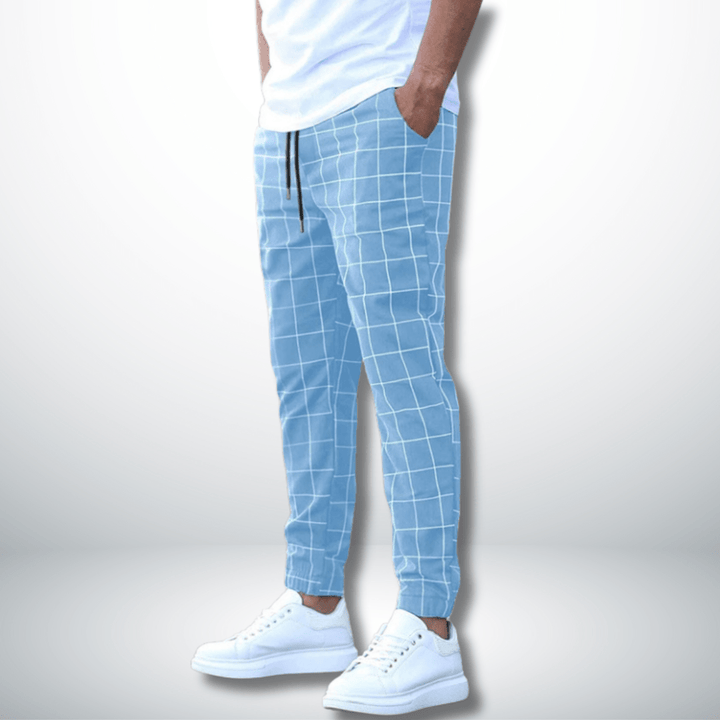 Leland™ | Pantalone comodo con design a quadri