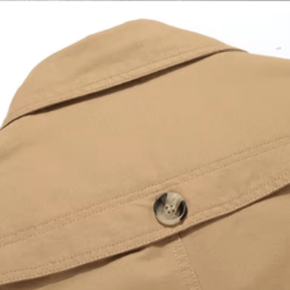 Elegant Padded Trench Coat