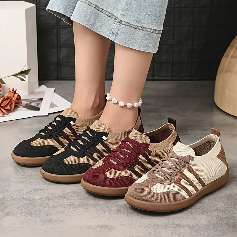 ErgoNova™ - Baskets à confort orthopédique pour femme