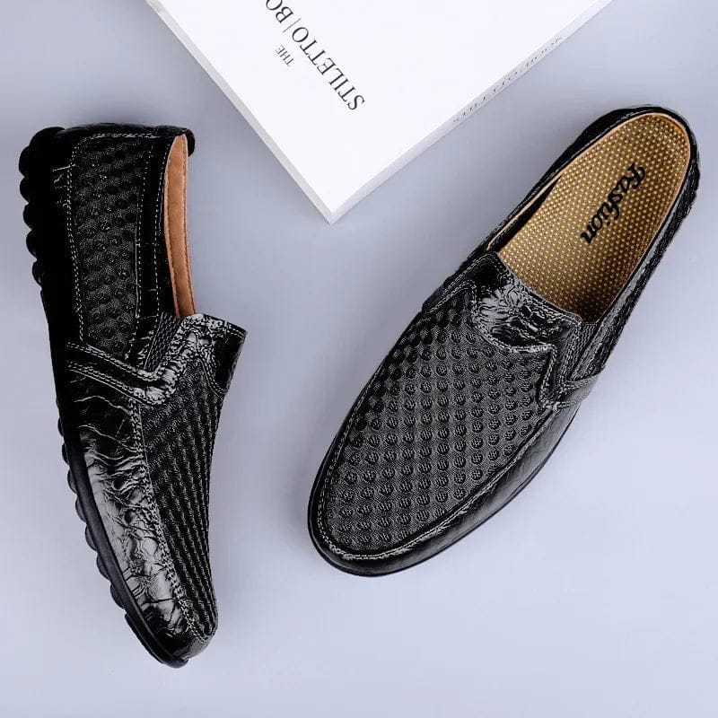 Marco Modern Mesh Loafers with Comfort Insole