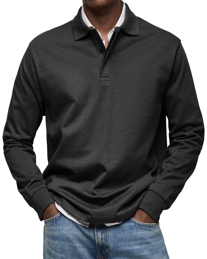 Beeckhoven™ | Casual Poloshirt met Lange Mouwen