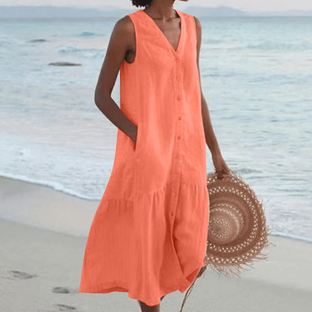 LYRA – ZOMER V-HALS JURK