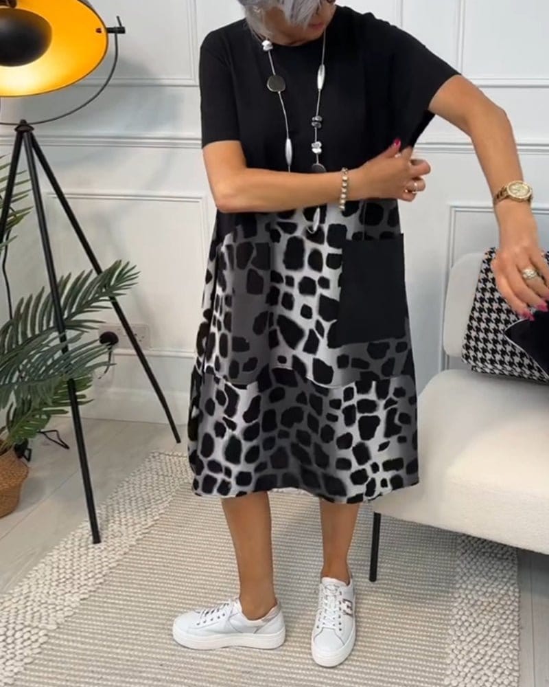 Cassandra Elegant Midi Dress