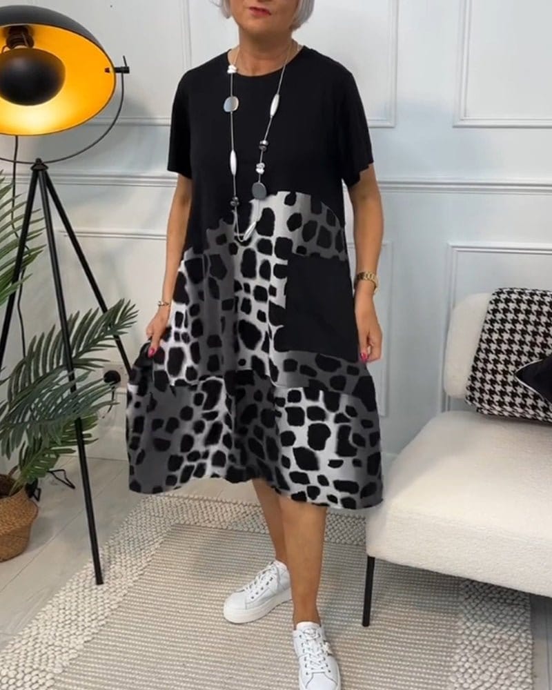 Cassandra Elegant Midi Dress