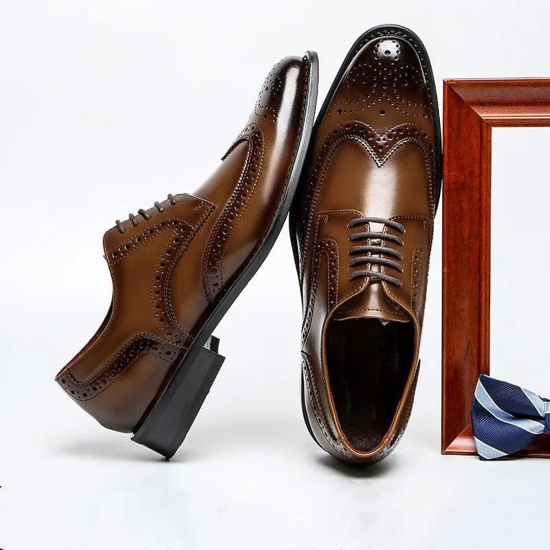 Elirio Mancetti 100% Leather Brogues