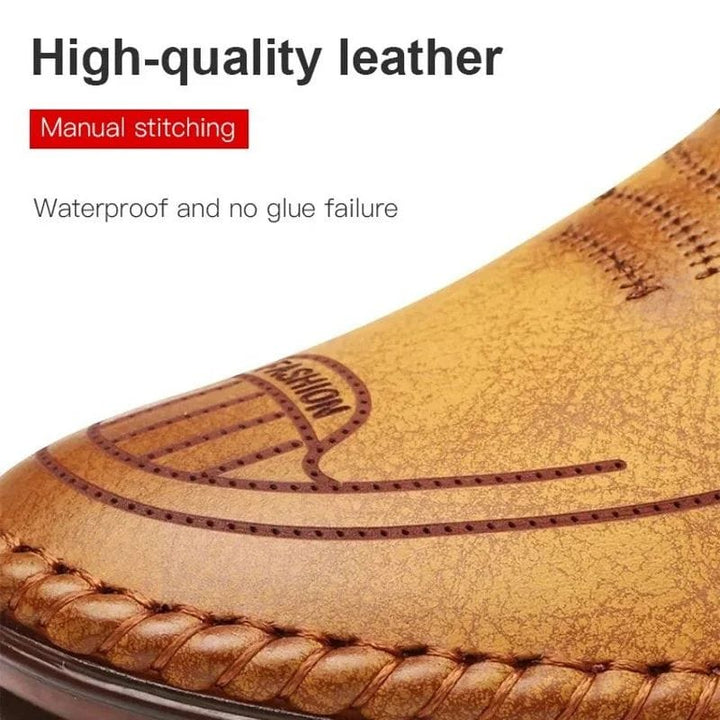 🔥49% de réduction🔥Baskets en cuir antidérapantes respirantes pour hommes