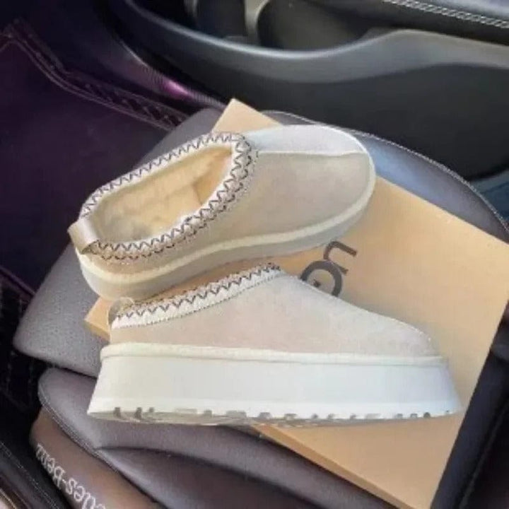 Serene Modern Faux Fur Boots