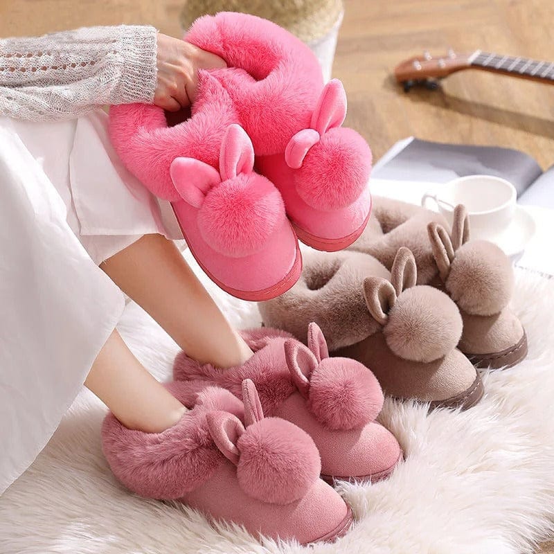 Vionna Cozy Bunny Slippers