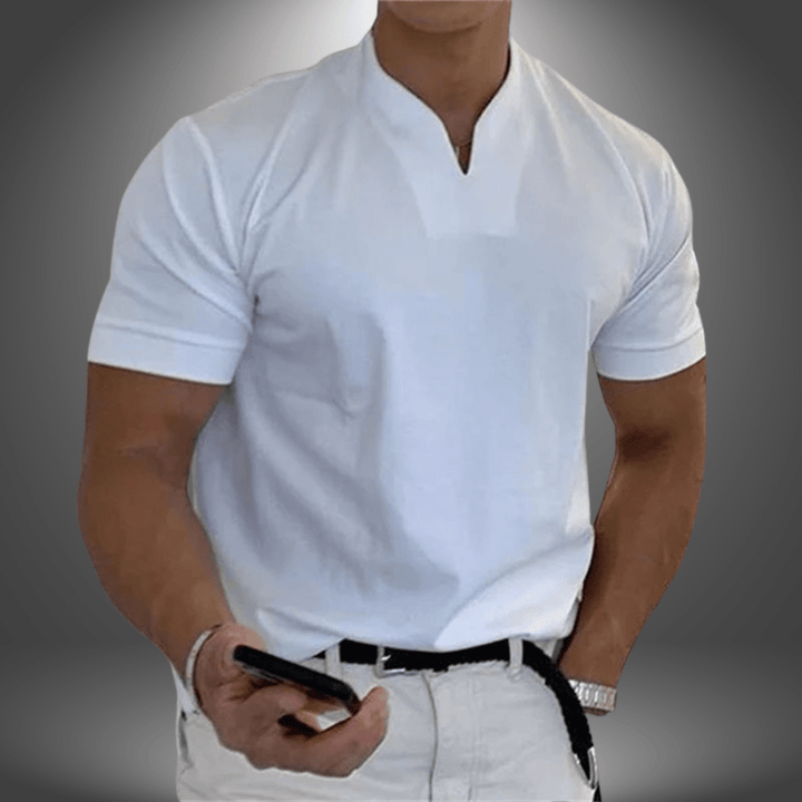 Jaxon | Herenshirt met korte mouwen