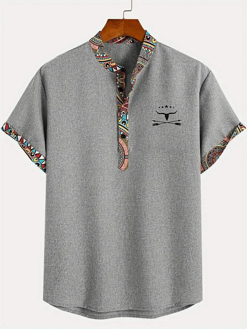 Lenoir™ | Chemise élégante à manches courtes