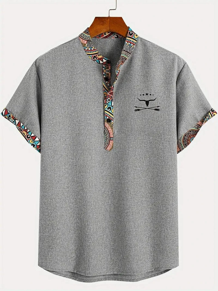 Lenoir™ | Chemise élégante à manches courtes