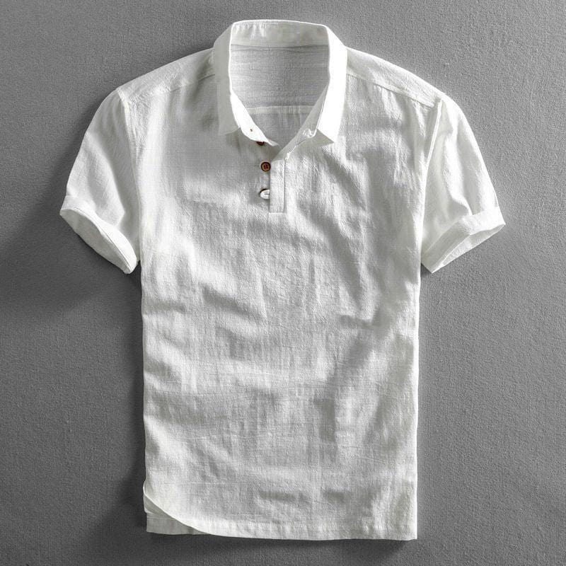 Amalfi Linen Polo
