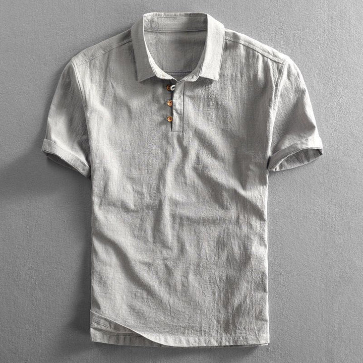 Amalfi Linen Polo