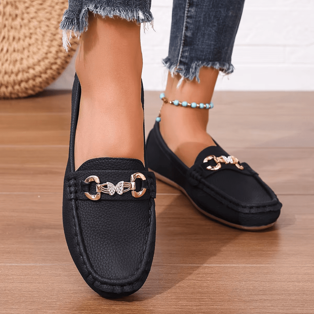 LuxeChain Loafers