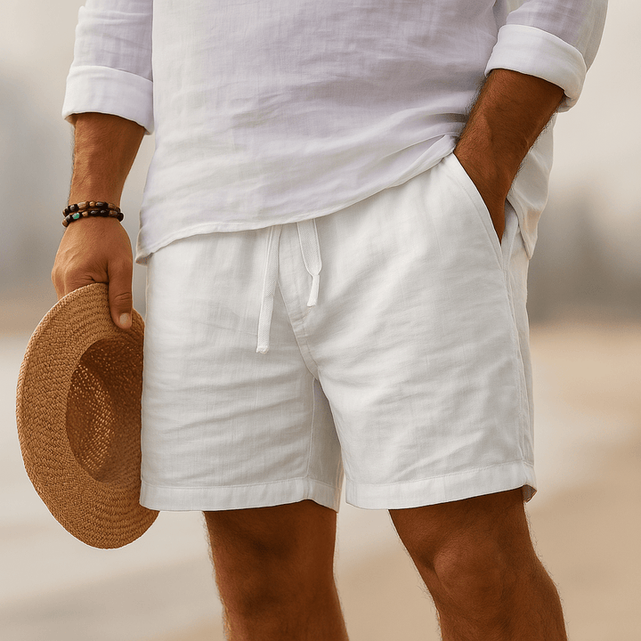 Lorenzo™ | Pantalone in Cotone-Lino